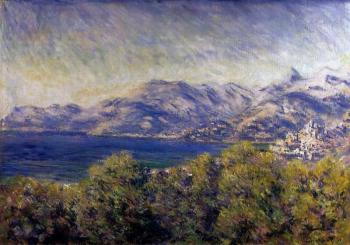 Claude Oscar Monet : View of Ventimiglia